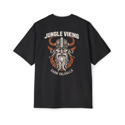 Jungle Viking Oversized Tee - Brown Viking