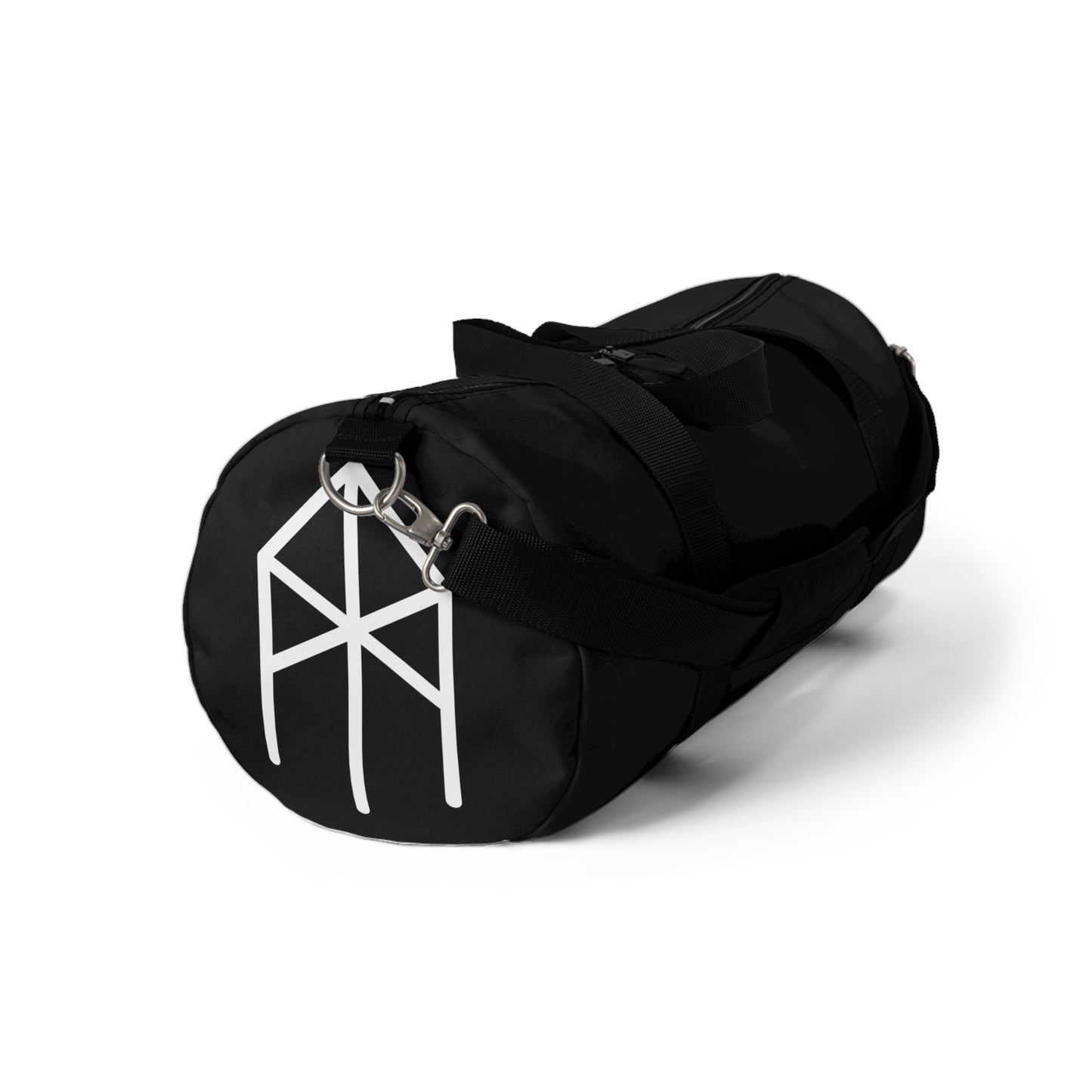 Jungle Viking Black Duffel Bag