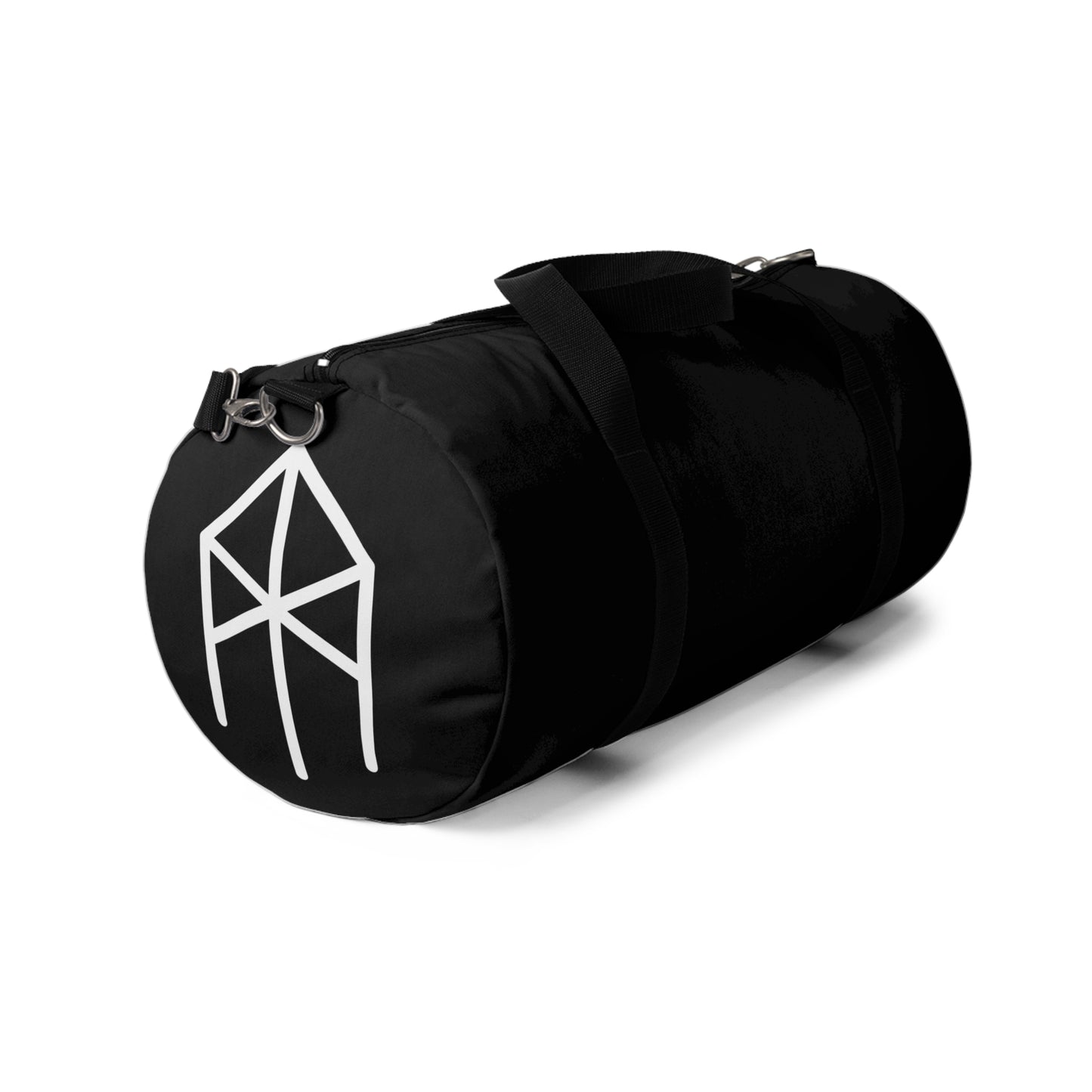 Jungle Viking Black Duffel Bag