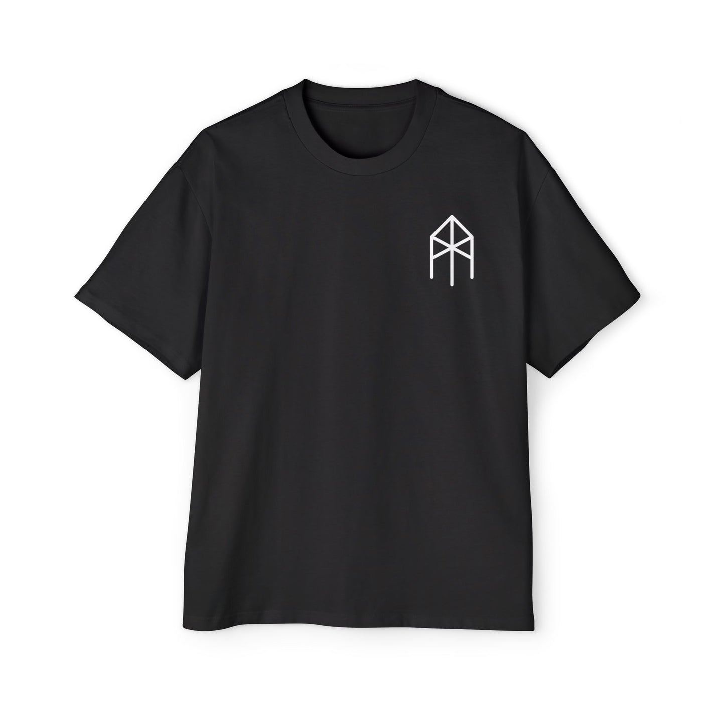 Jungle Viking Oversized Tee - Teal Flames