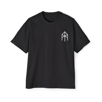Jungle Viking Oversized Tee - Green logo and lighting bolts