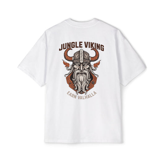 Jungle Viking Oversized Tee - Brown Viking